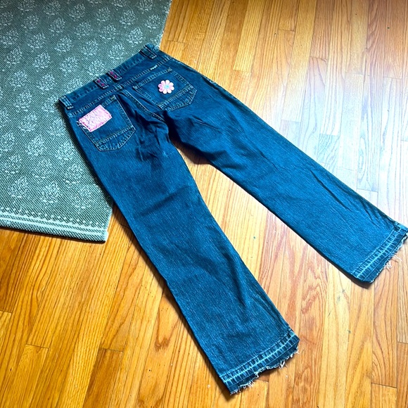 Wrangler upcycled jeans size 0 - Picture 4 of 9